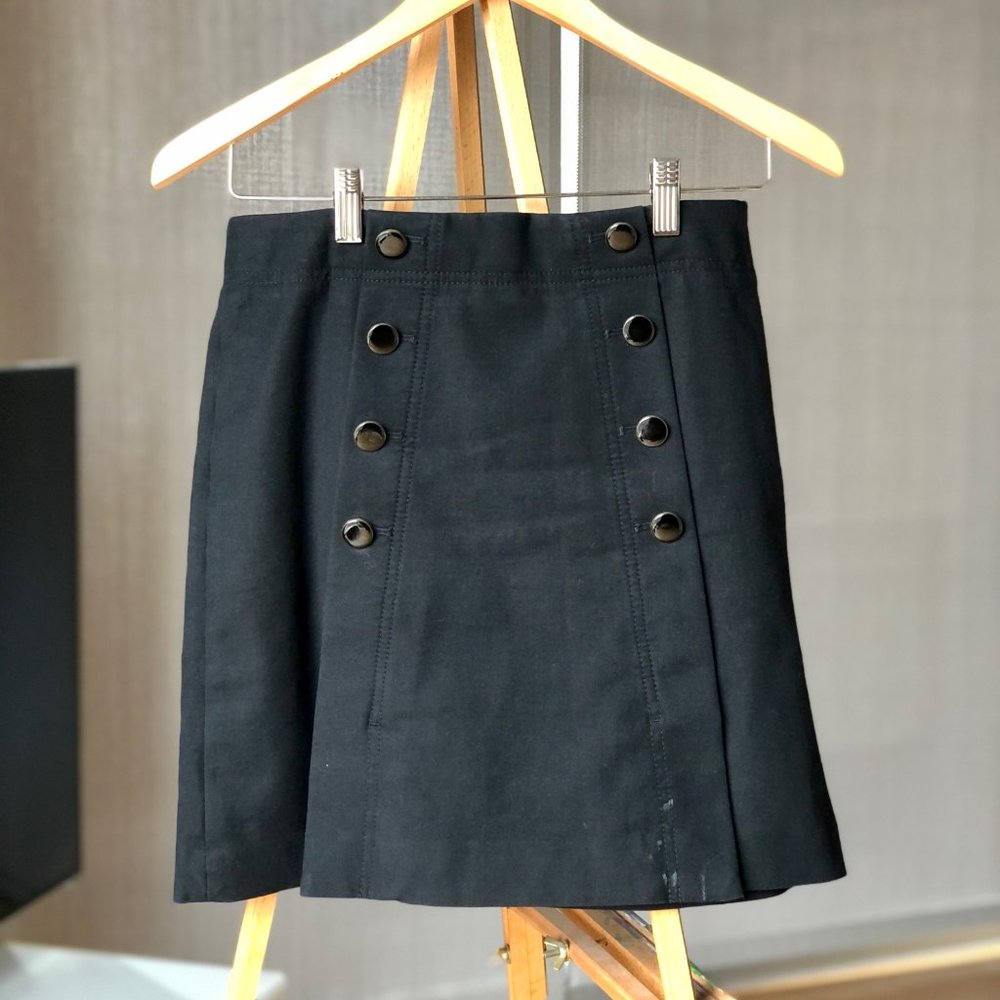 Ann Taylor Loft Button Sailor Skirt 0